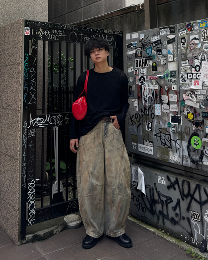 グランジバルーンデニムパンツ TO1051