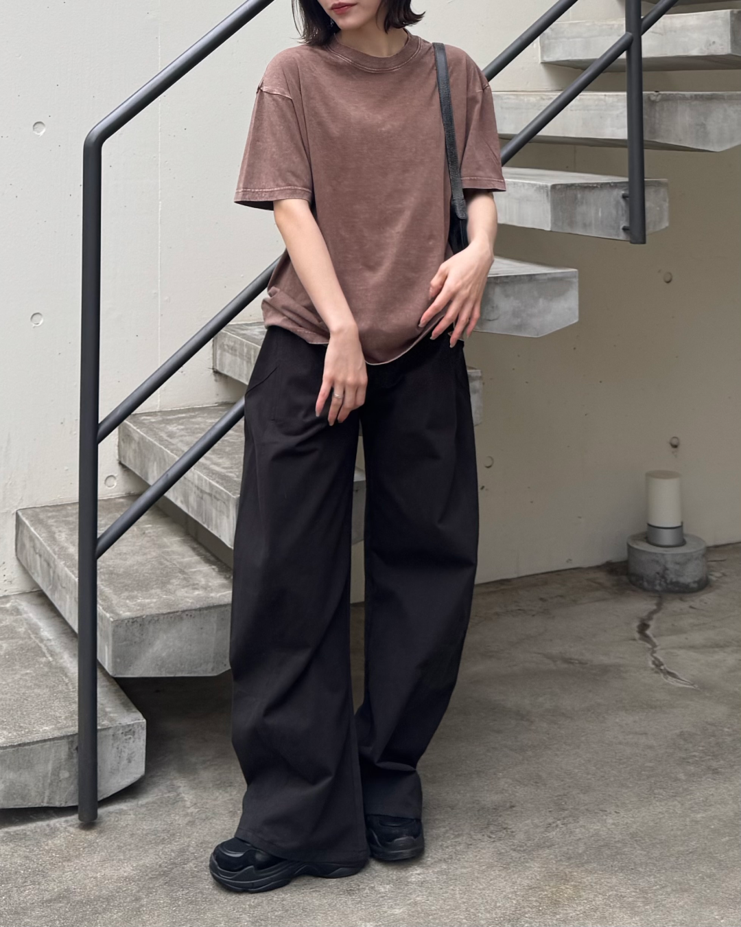 4カラーピグメントウォッシュTシャツ TO1070
