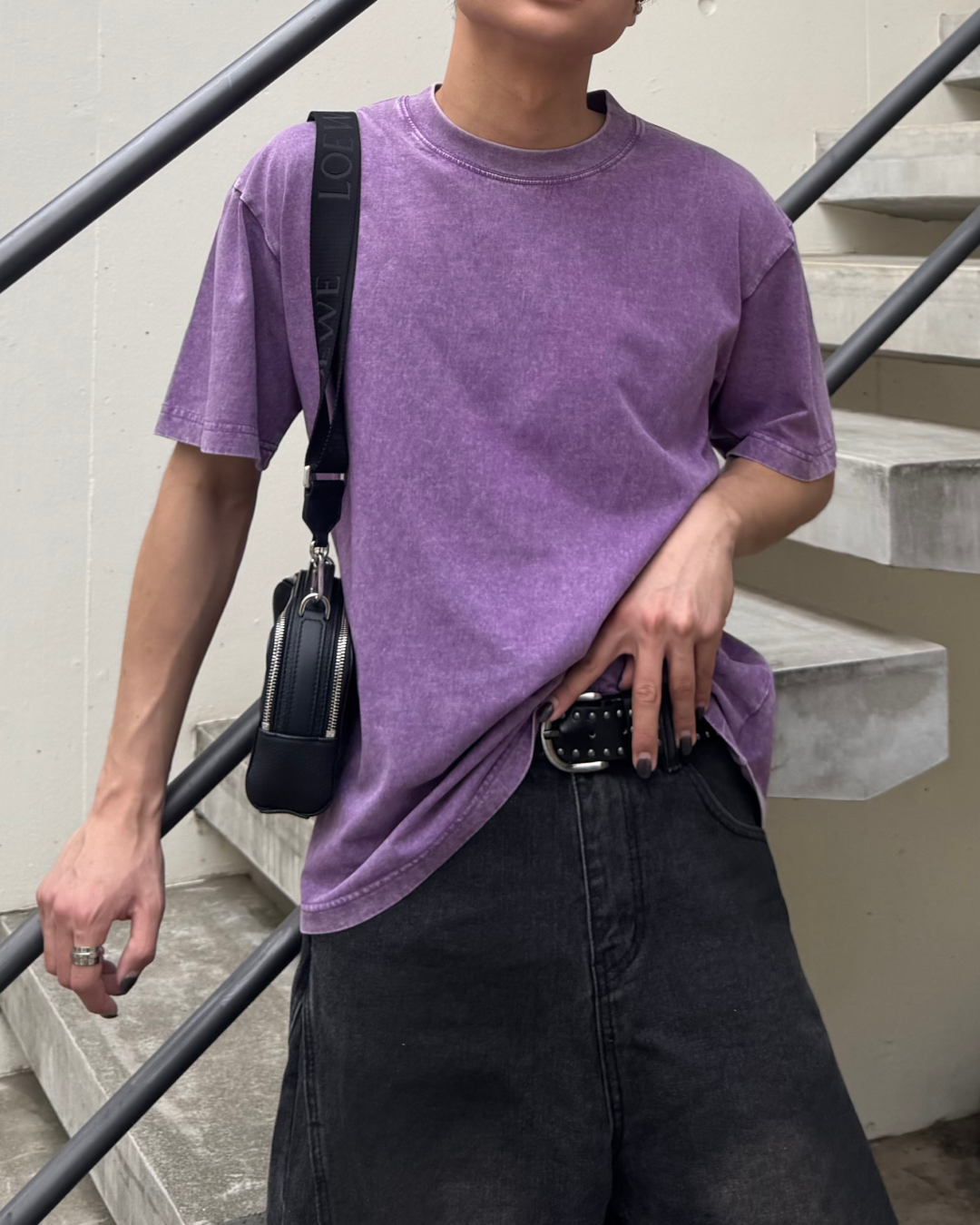 4カラーピグメントウォッシュTシャツ TO1070
