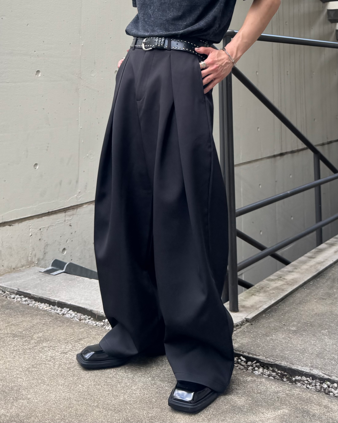 クロスタックワイドスラックス TO1148