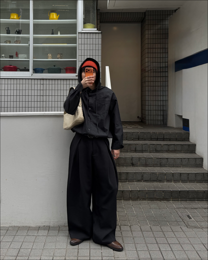 【即納】クロスタックワイドスラックス TO1148