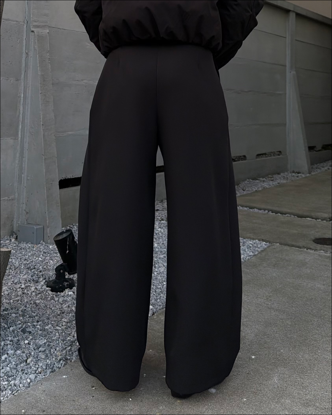 【即納】クロスタックワイドスラックス TO1148