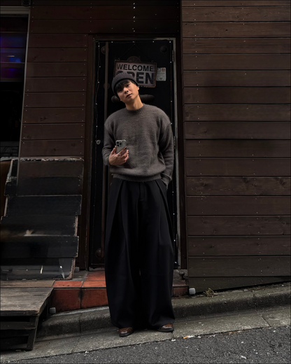 【即納】クロスタックワイドスラックス TO1148