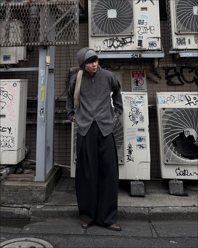 【即納】クロスタックワイドスラックス TO1148