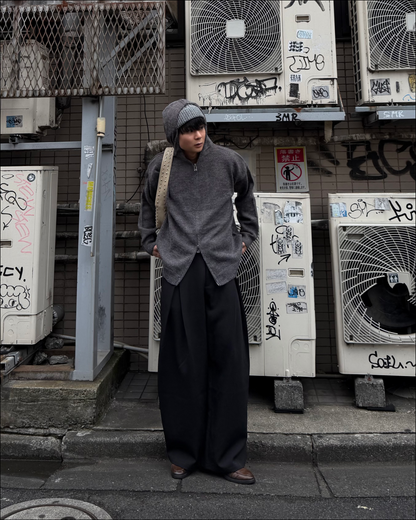 【即納】クロスタックワイドスラックス TO1148