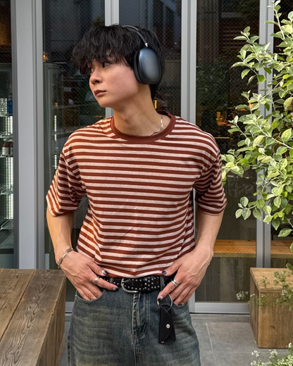 ミックスカラーボーダーTシャツ TO1269