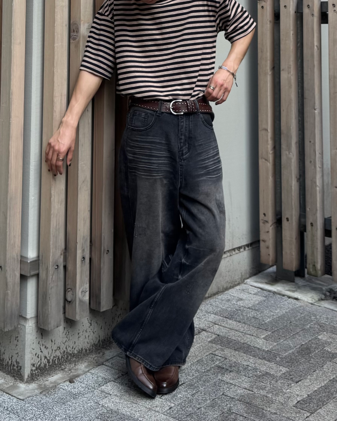 ミックスカラーボーダーTシャツ TO1269