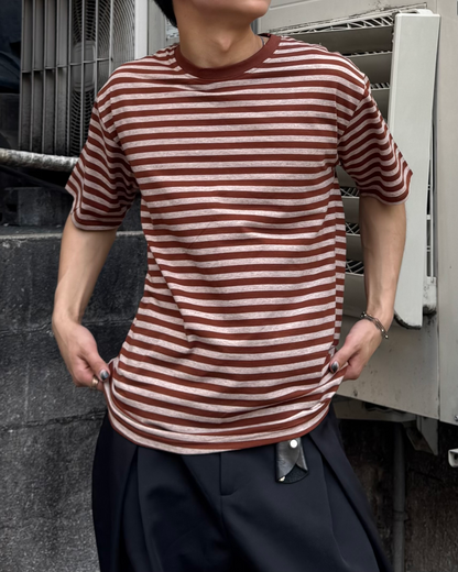 ミックスカラーボーダーTシャツ TO1269