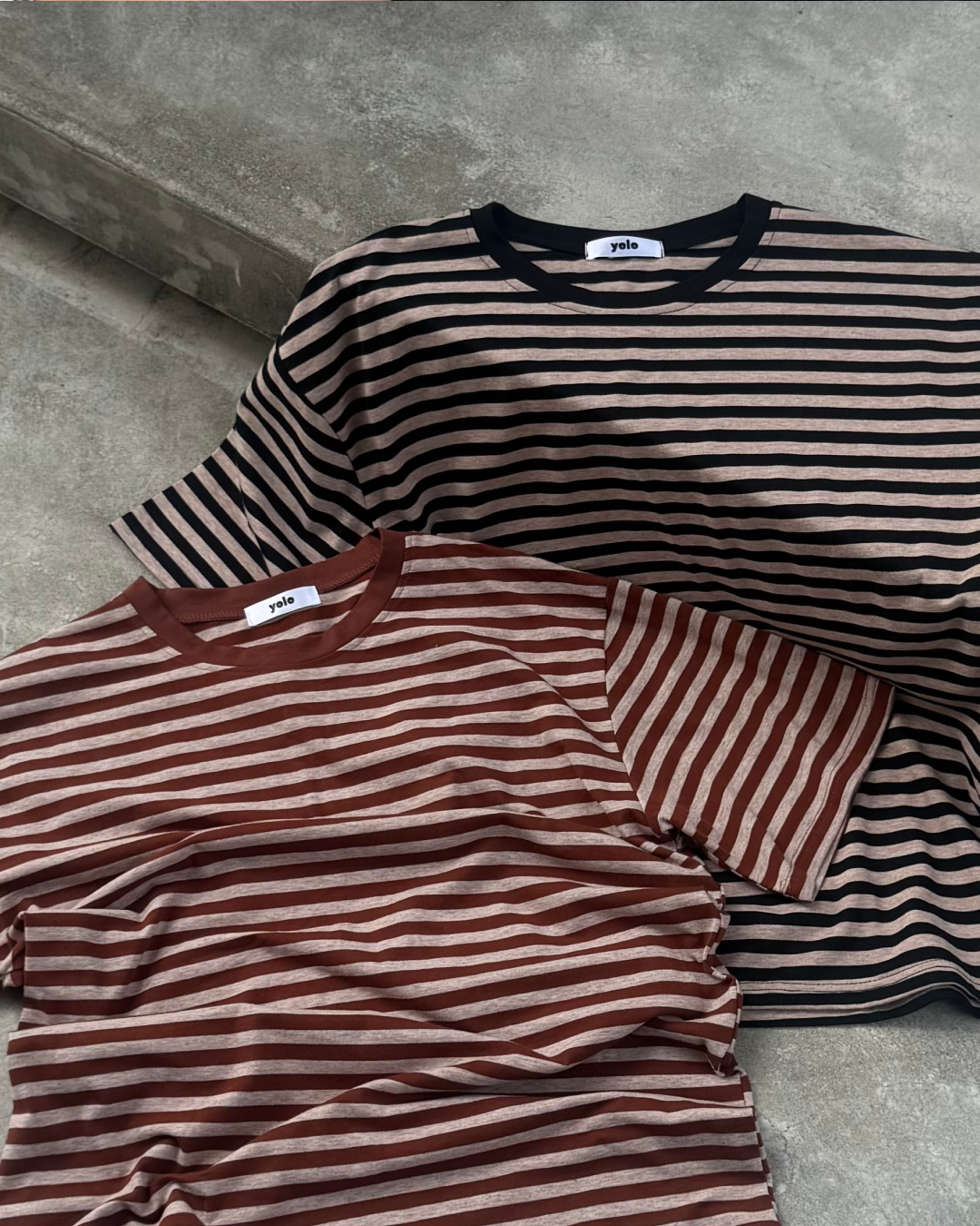 ミックスカラーボーダーTシャツ TO1269