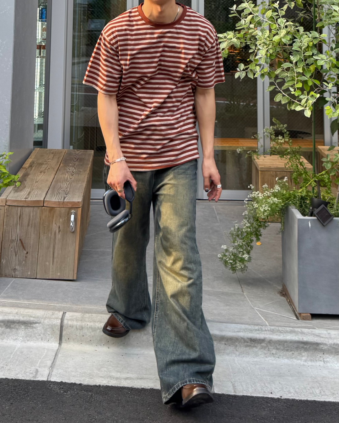 ミックスカラーボーダーTシャツ TO1269