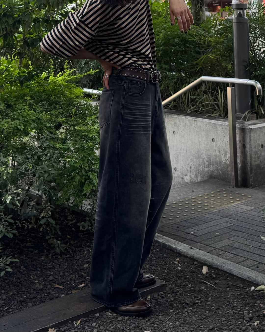 ミックスカラーボーダーTシャツ TO1269