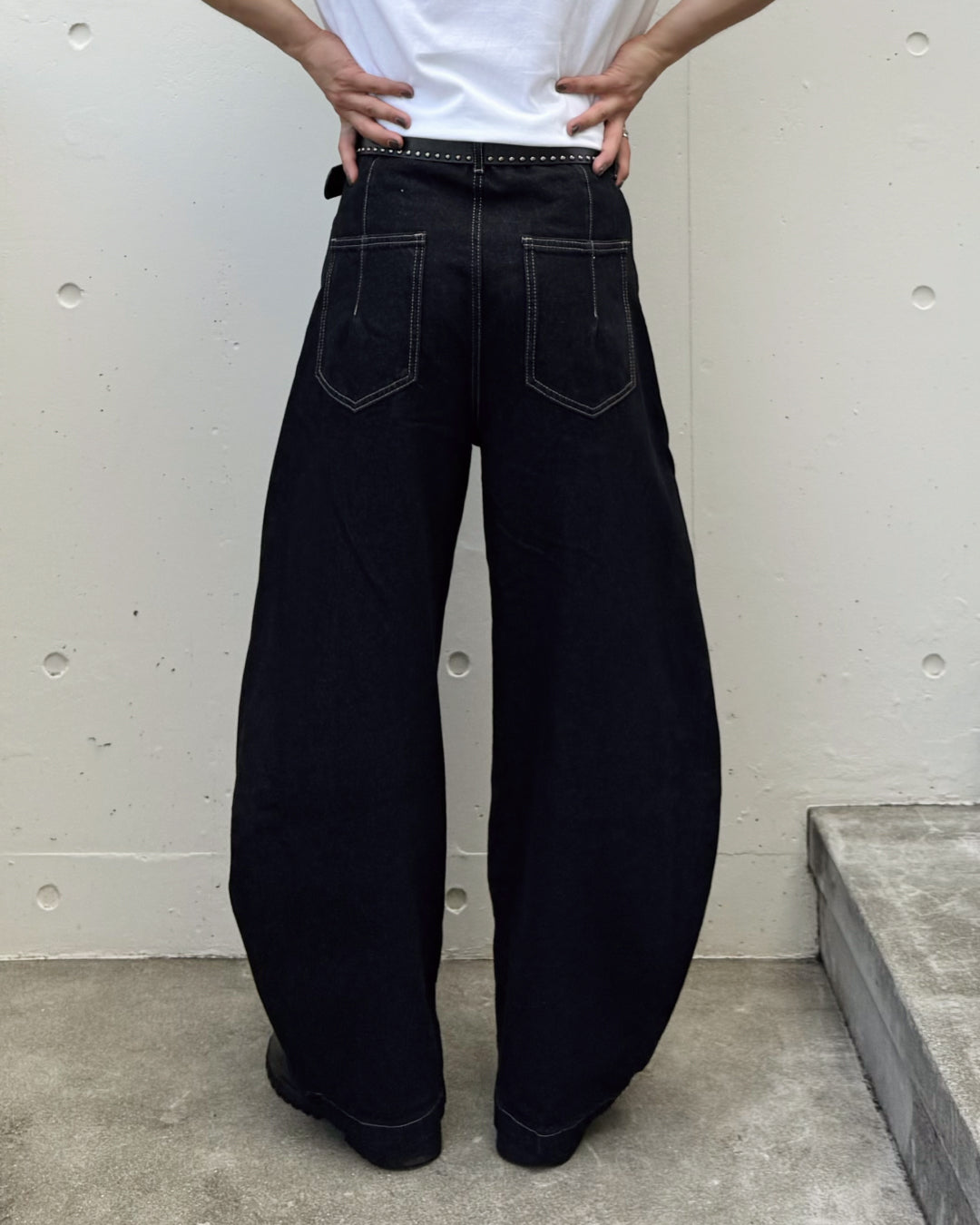 エビス特徴的なステッチのデニムパンツ 40's Levi's S501XX WWⅡ デニムパンツ アーキュエイトステッチ