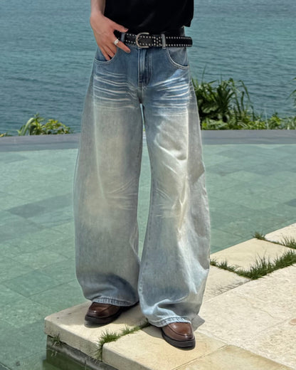 デザインウォッシュカーブデニム TO1318