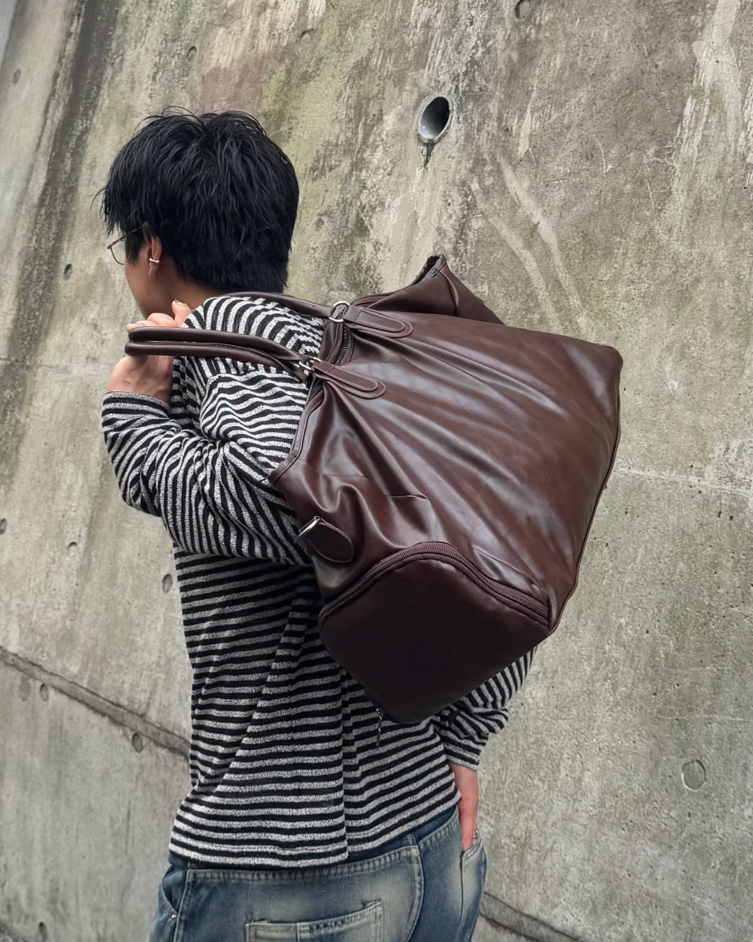 ✾ ルル ✾　ボストンショルダーバッグ　ハンドメイド LOWELL things ショルダーバッグ バッグ Sophiny/Wフェイスミニ
