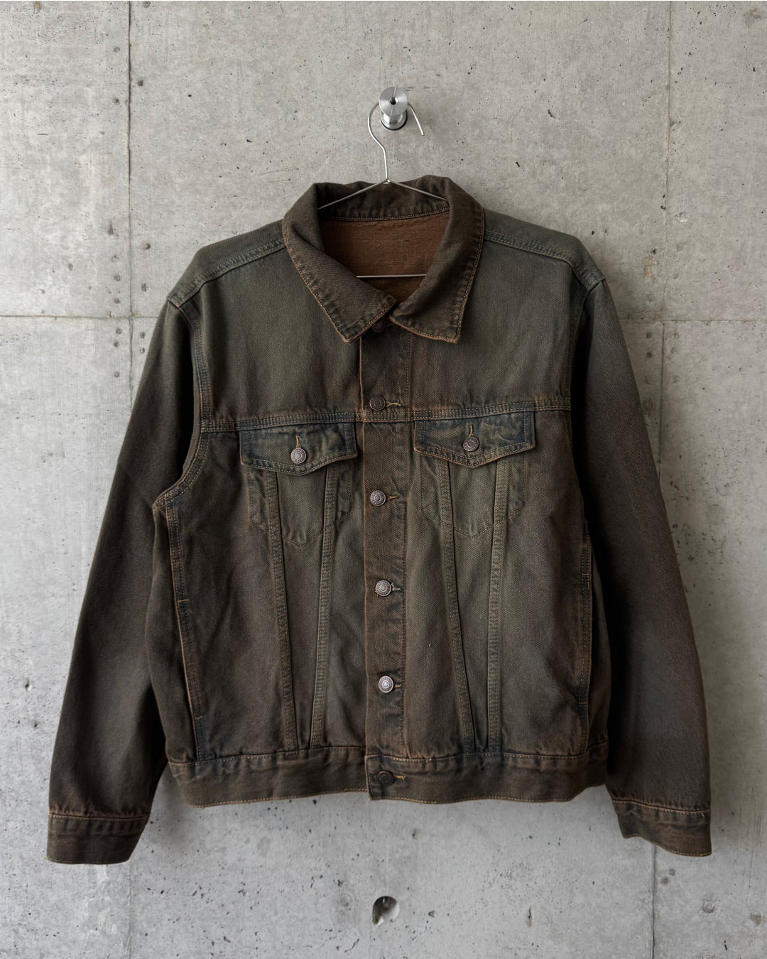 ヴィンテージウォッシュショートデニムジャケット TO1447 – YOLO