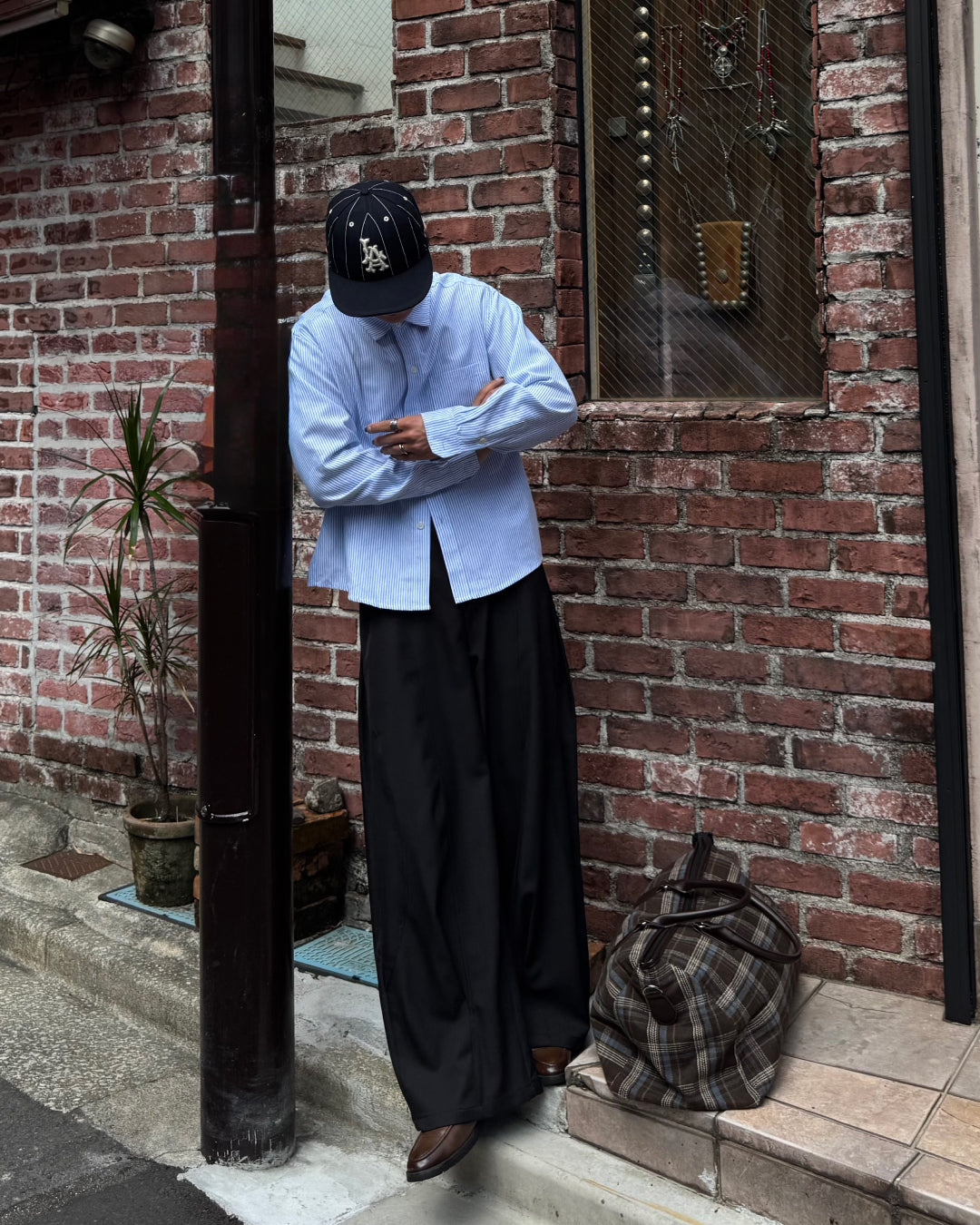 3カラーストライプショートシャツ TO1482 – YOLO（ヨロ