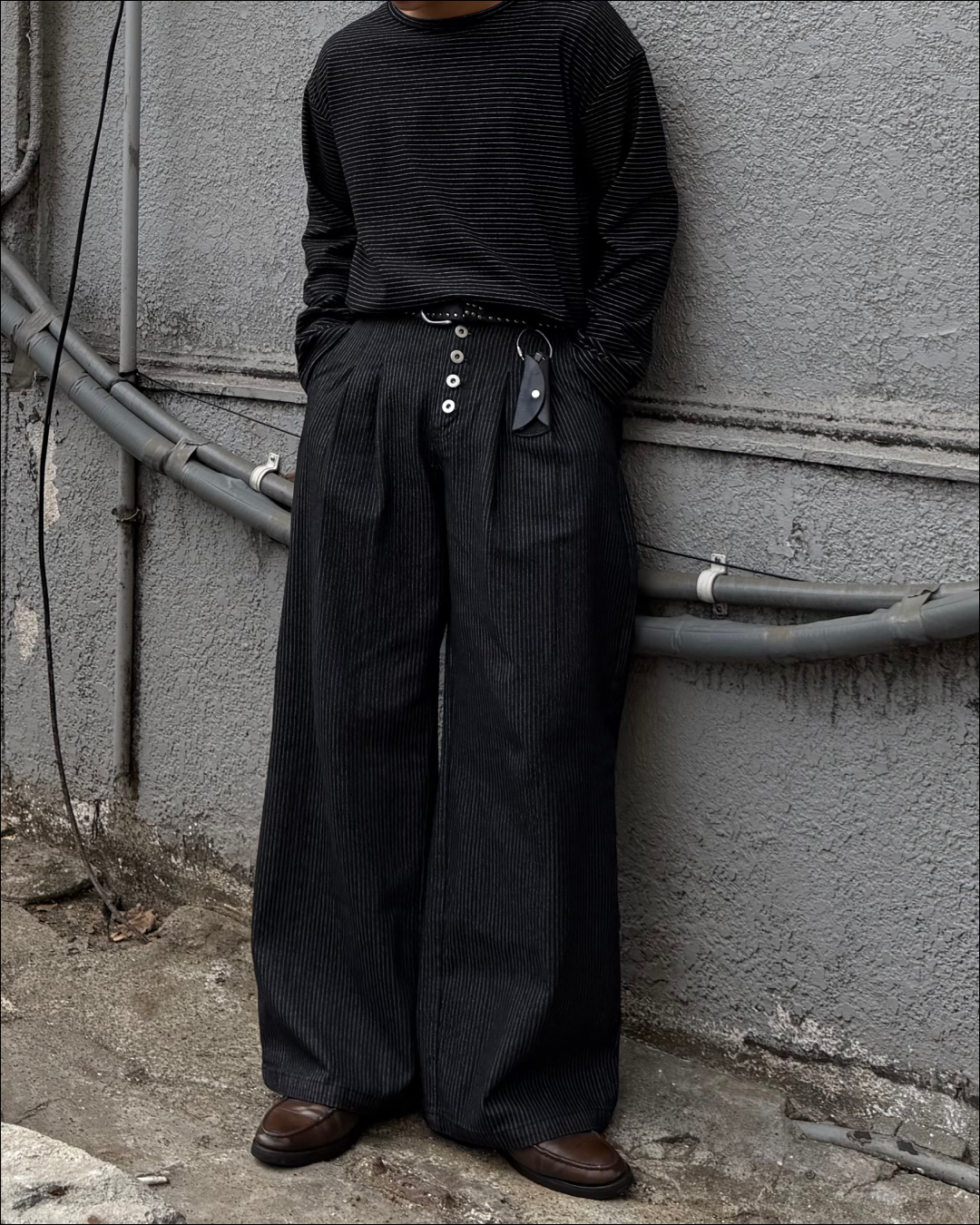 起毛ボーダーフリースライクロンT TO1502 – YOLO（ヨロ