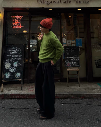 ミックスカラーショートニット TO1554