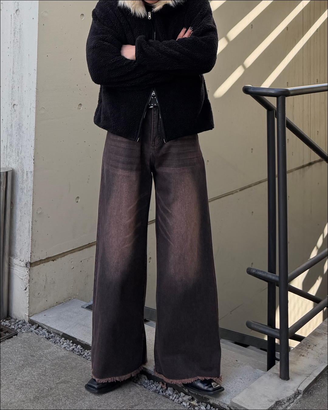 【即納】スプリングファーフードライトボアフリース TO1574