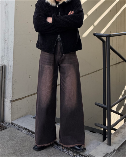 【即納】スプリングファーフードライトボアフリース TO1574