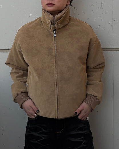 【即納】3wayボア襟キルティングジャケット TO1579