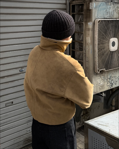 3wayボア襟キルティングジャケット TO1579