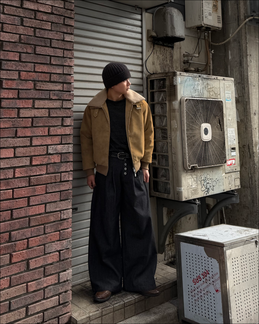 3wayボア襟キルティングジャケット TO1579