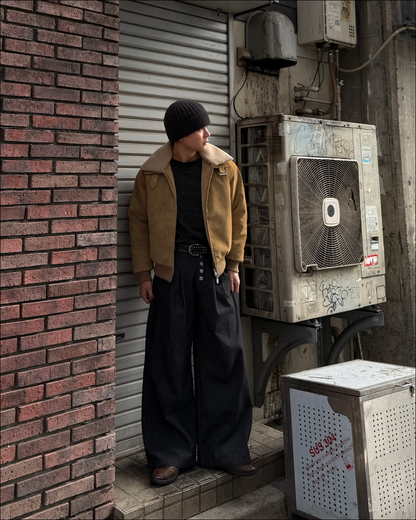 3wayボア襟キルティングジャケット TO1579