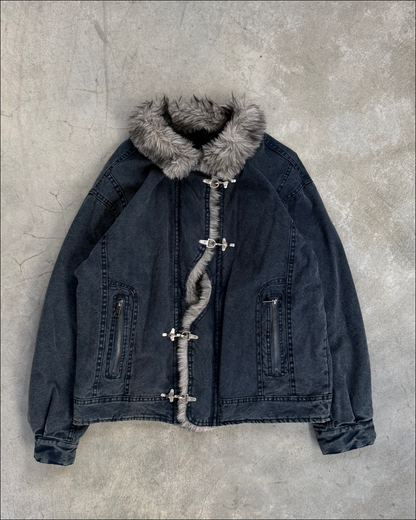 【即納】2wayファイヤーマンヴィンテージウォッシュキルティングジャケット TO1592