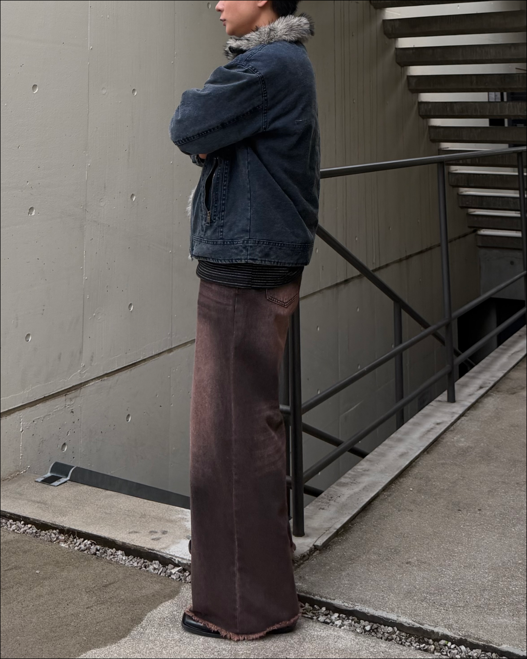 【即納】2wayファイヤーマンヴィンテージウォッシュキルティングジャケット TO1592