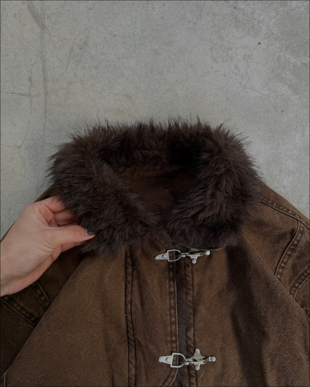 【即納】2wayファイヤーマンヴィンテージウォッシュキルティングジャケット TO1592