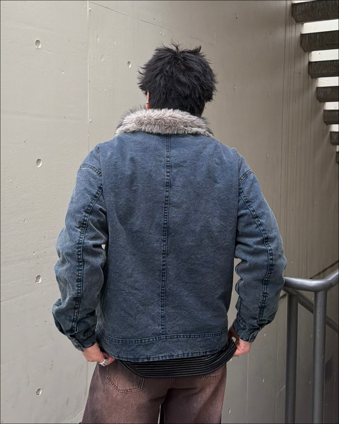 【即納】2wayファイヤーマンヴィンテージウォッシュキルティングジャケット TO1592