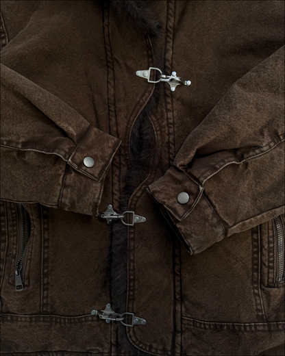 【即納】2wayファイヤーマンヴィンテージウォッシュキルティングジャケット TO1592