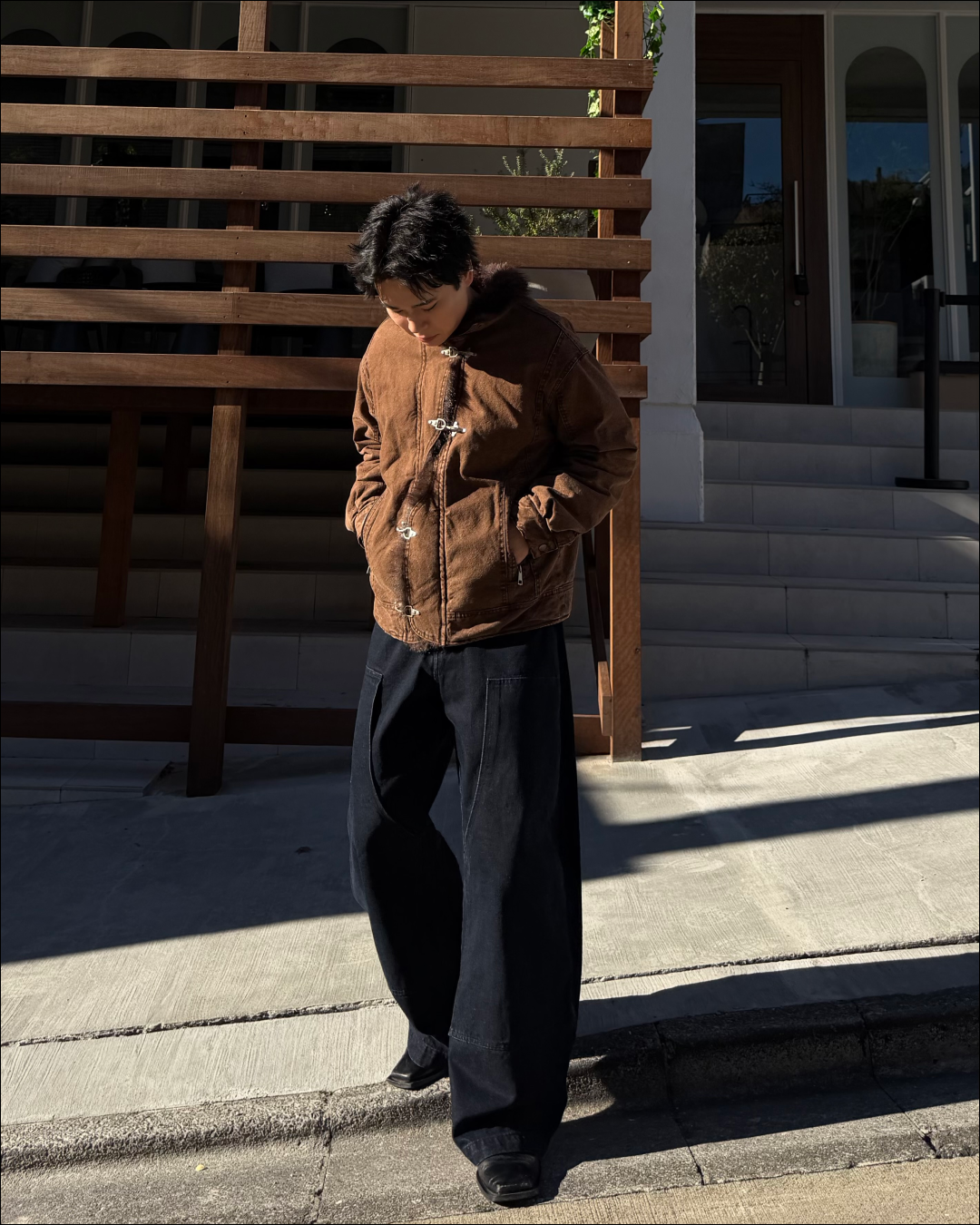 【即納】2wayファイヤーマンヴィンテージウォッシュキルティングジャケット TO1592