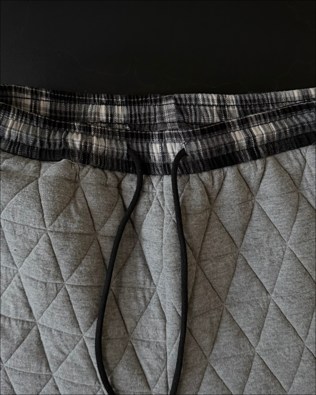 キルティングウィンタースウェットパンツ TO1634