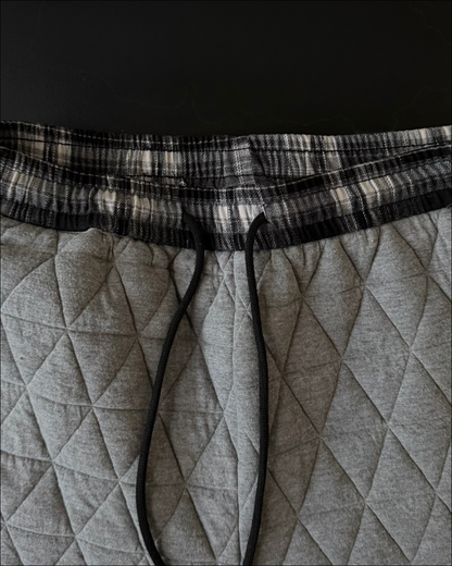 キルティングウィンタースウェットパンツ TO1634