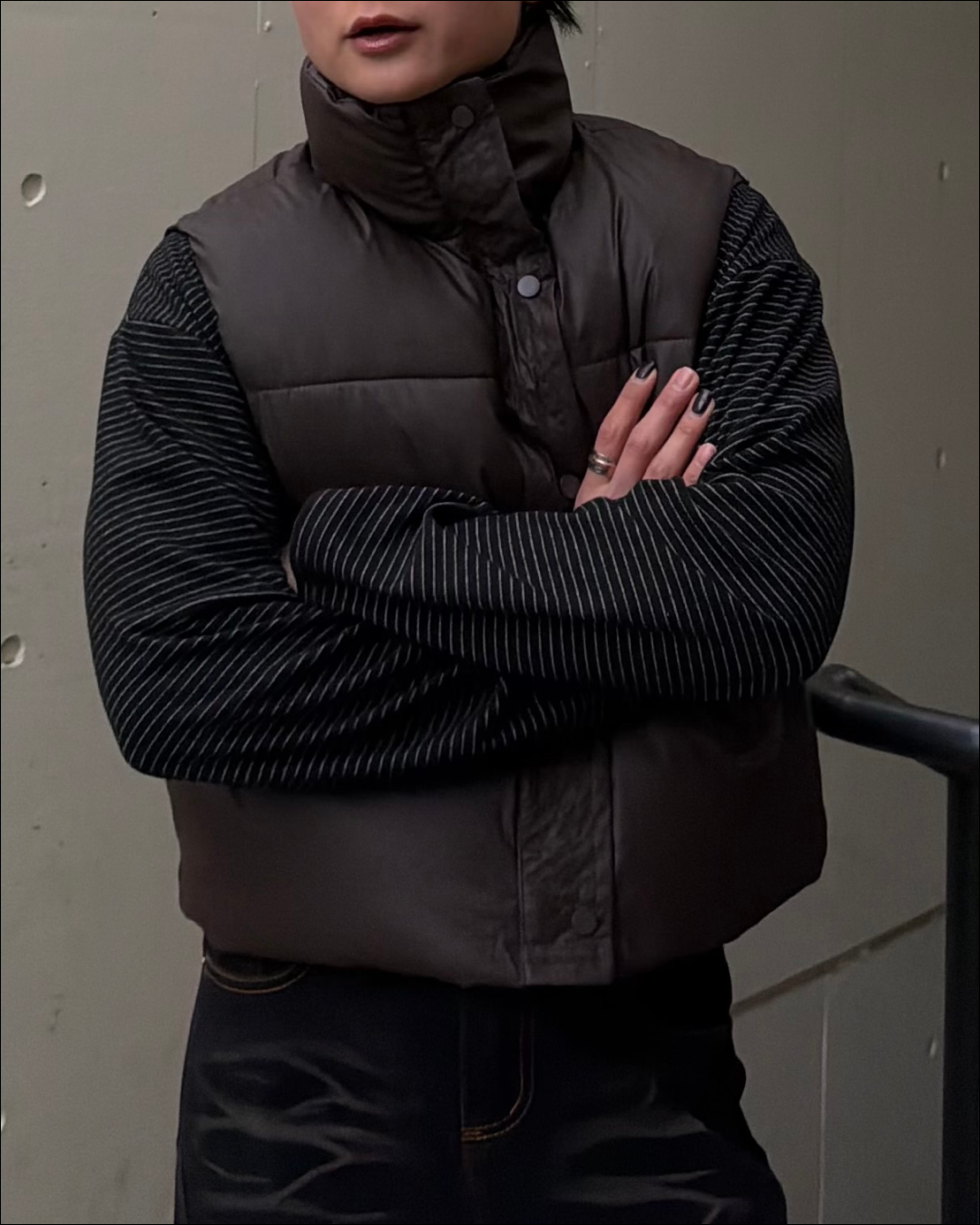 パテッドウィンターベスト
TO1678