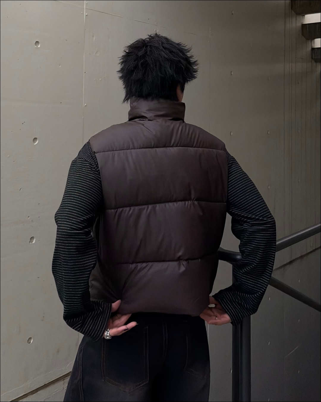 パテッドウィンターベスト
TO1678