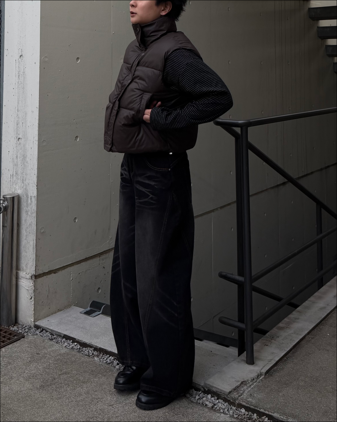 パテッドウィンターベスト
TO1678