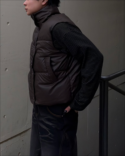 パテッドウィンターベスト
TO1678