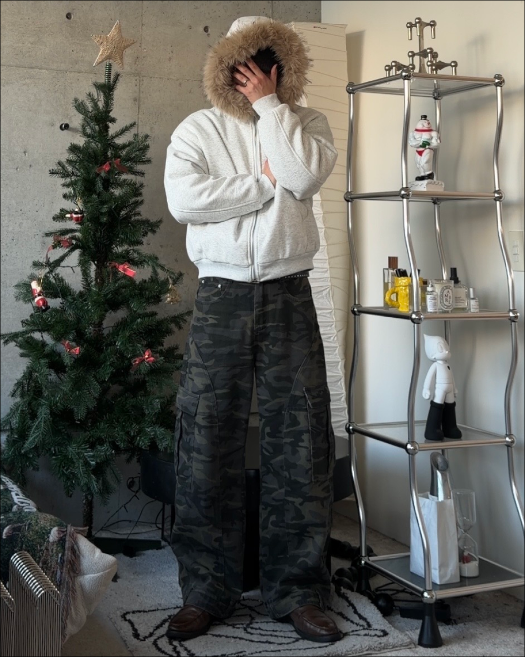 【即納】6ポケットシーズンレスカモフラパンツ TO1832