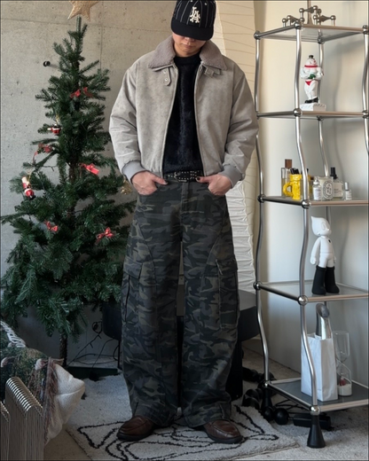 【即納】6ポケットシーズンレスカモフラパンツ TO1832