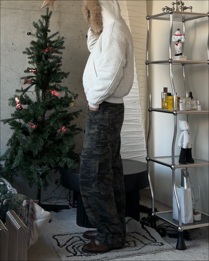 【即納】6ポケットシーズンレスカモフラパンツ TO1832