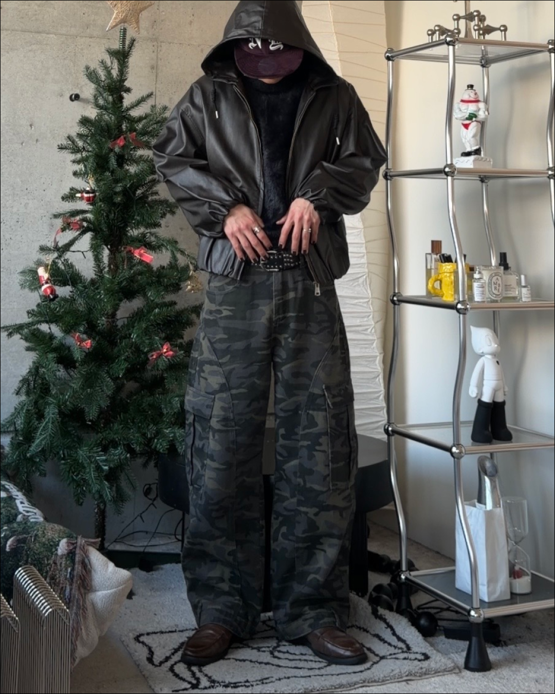 【即納】6ポケットシーズンレスカモフラパンツ TO1832