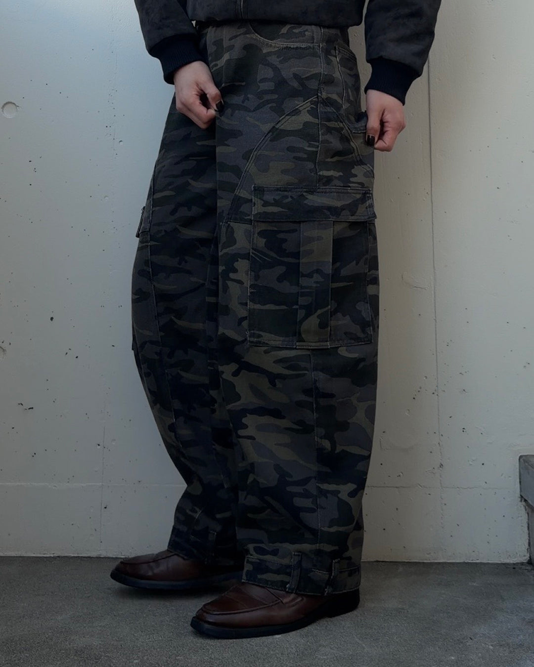 【即納】6ポケットシーズンレスカモフラパンツ TO1832