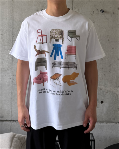 チェアープリントTシャツ TO2210