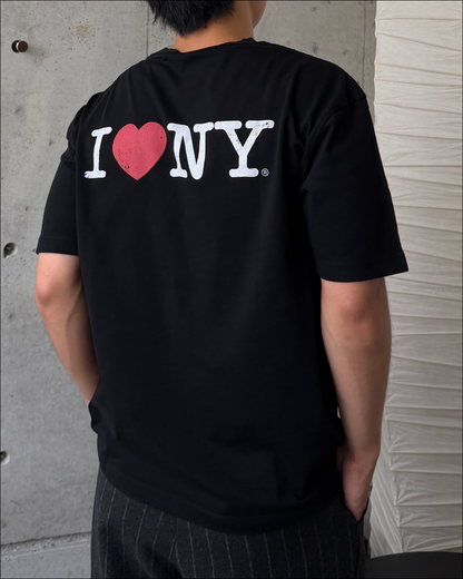 ユニセックスダメージNYレトロTシャツ TO2269