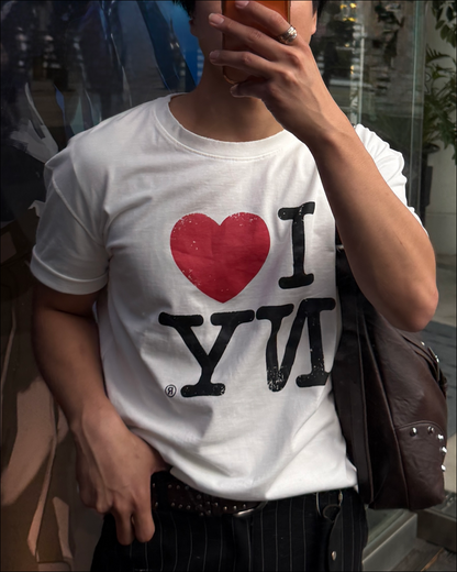 ユニセックスダメージNYレトロTシャツ TO2269
