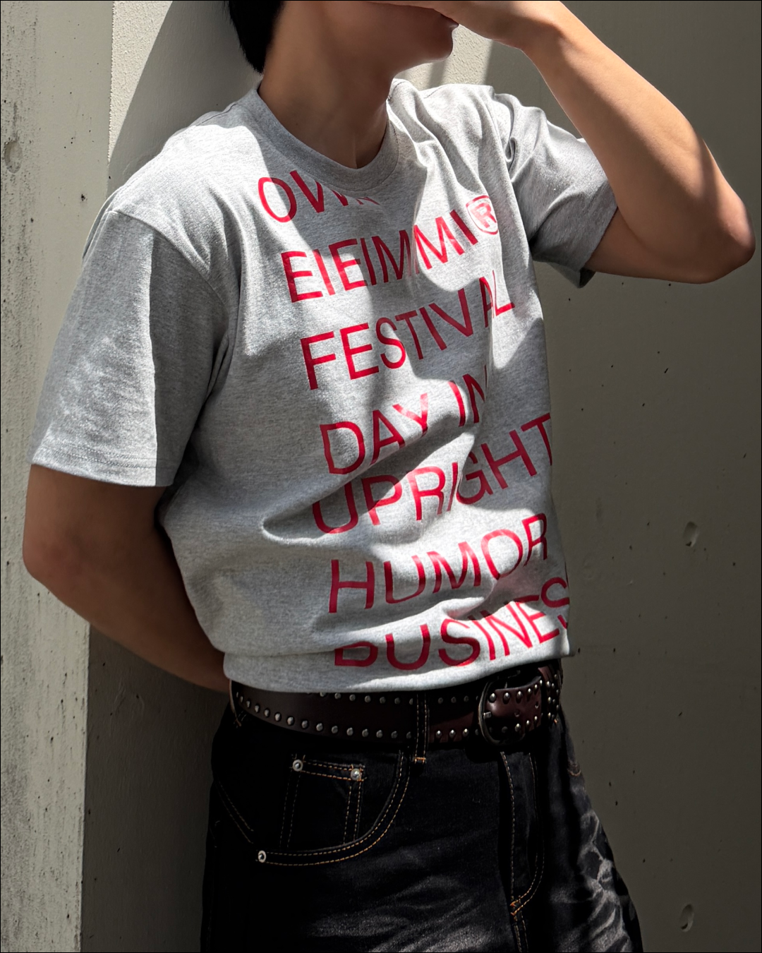 レタリングカラーTシャツ TO2273