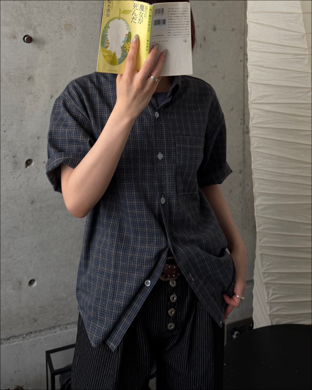 ユニセックスレトロチェックシャツ TO2286